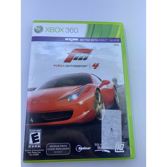 Forza Motorsport 4 (Microsoft Xbox 360, 2011) Complete Tested Fast Shipping - Picture 1 of 4